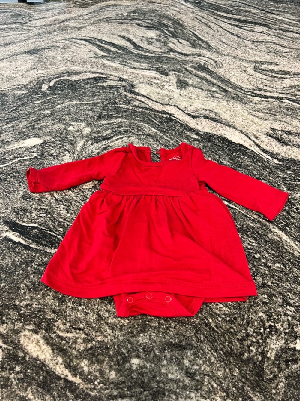 Carter's Red PurelySoft™ Baby Dress Romper